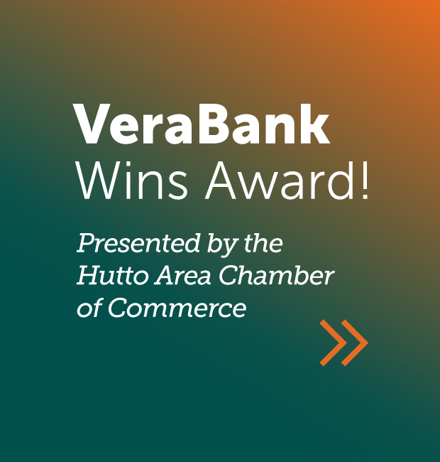 VeraBank Recognized as Hutto Chamber of Commerce Member of the Year